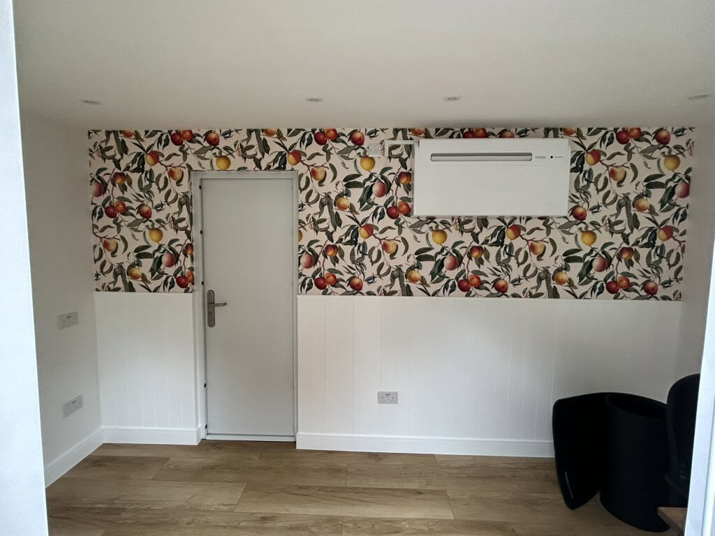 Garage conversion in Reading and Berkshire creating a modern habitable room