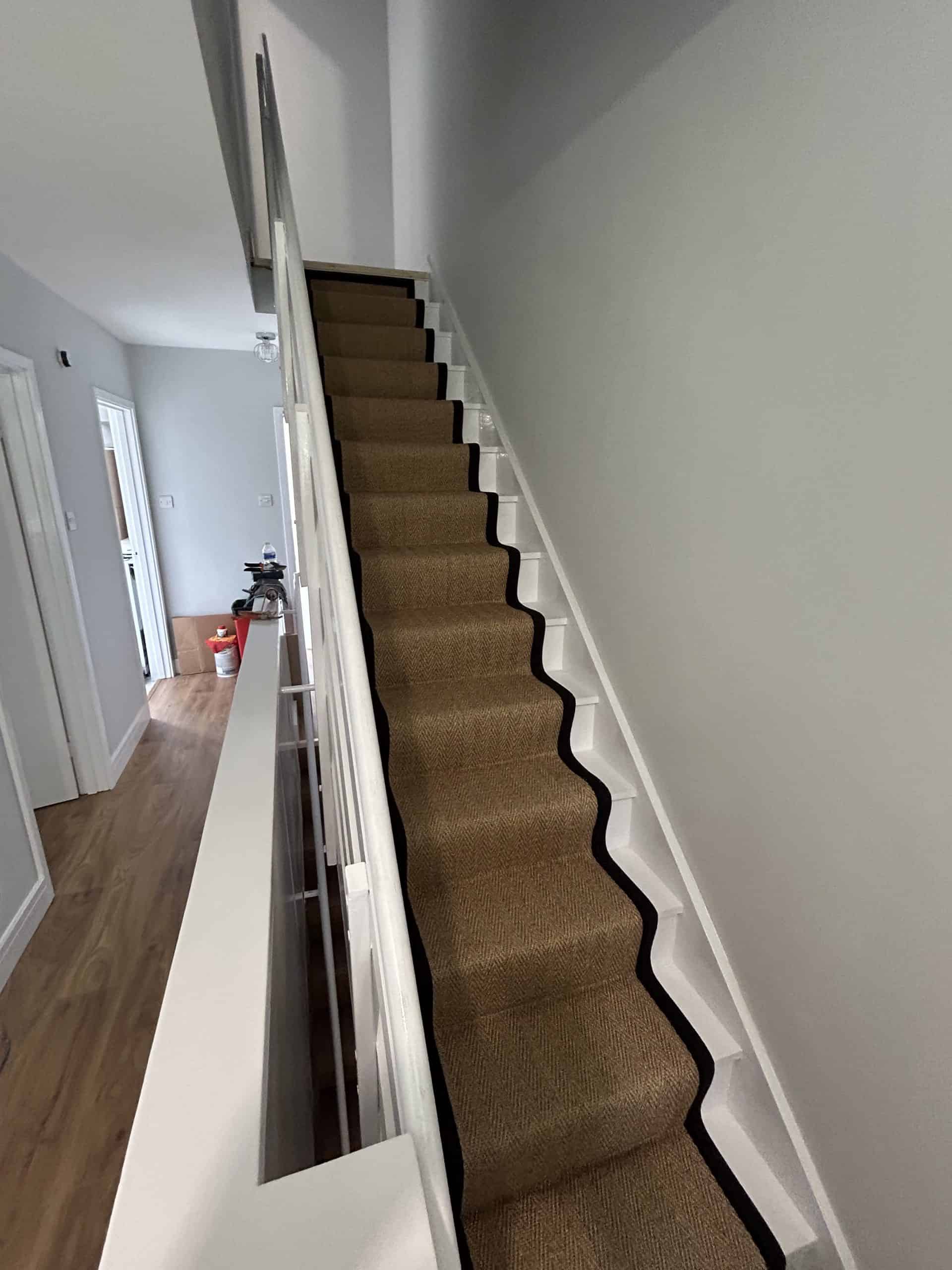 Home refurbishment in Reading including flooring, decorating and staircase finishing by Da Vinci Builders